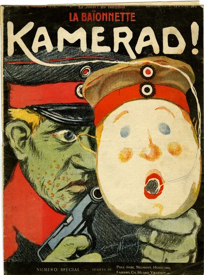 Kamerad！，特别版“La Baionnette”，1915年11月4日，18日 作者 莫里斯·路易斯·亨利·诺伊蒙特